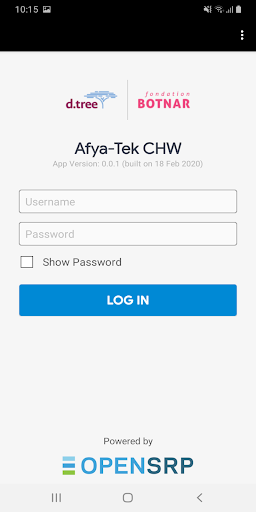 Android application Afya-Tek screenshort