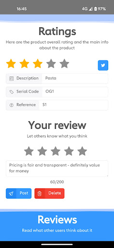 Android application Re-Taled screenshort