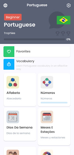 Vista previa de la aplicación
