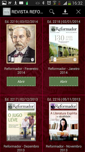 Revista Reformador screenshot 1