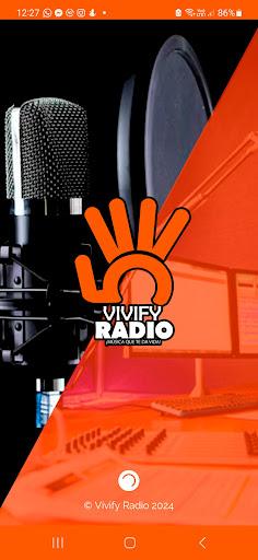 Android application Vivify Radio screenshort