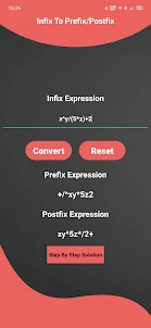 Prefix-Infix-Postfix Converter