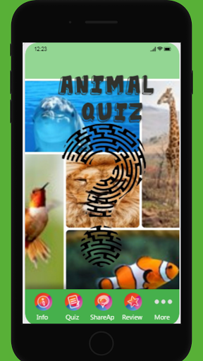 Android application Animals Quiz - Think and Learn screenshort