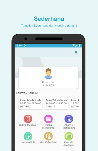 Android application SIKA STIE Cirebon - Mahasiswa screenshort