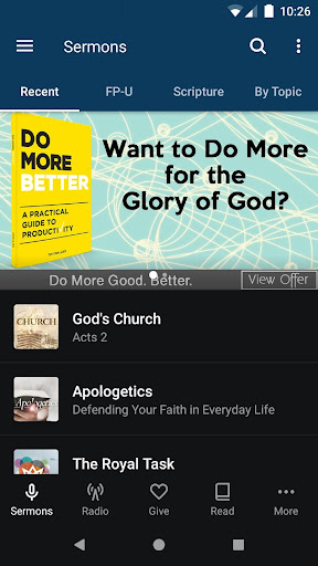 Android application Focal Point Radio Ministries screenshort