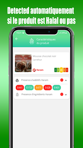 Halal scanner Screen 3