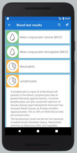 Blood Test Assistant Screen 3