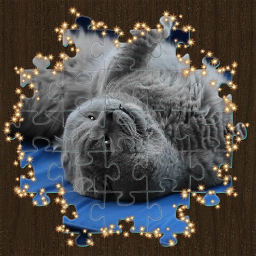 Animated Jigsaw puzzles game Logo