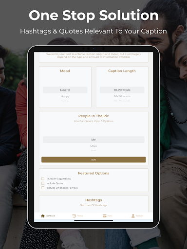 SpotBuzz AI Caption Generator