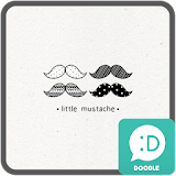 little mustache 카카오톡 테마 icon