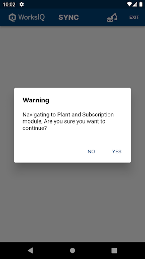WorksIQ Sync Screen 2