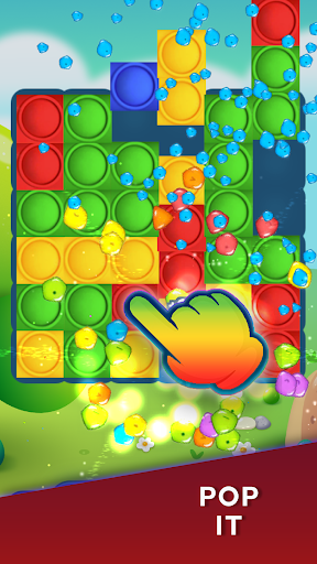 Android application Pop it Match 3 Puzzle screenshort