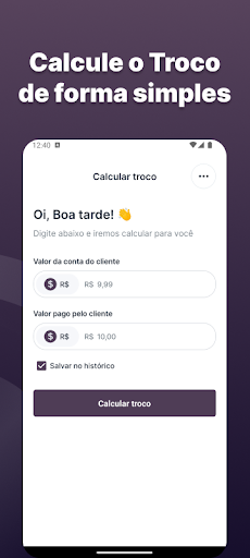 Troco fácil Screen 2