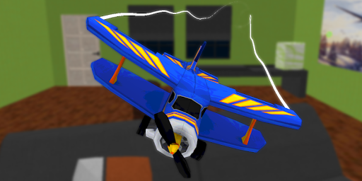 3D Fly Plane Screen 3