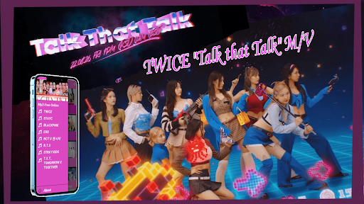 Android application TWICE Talk that Talk screenshort