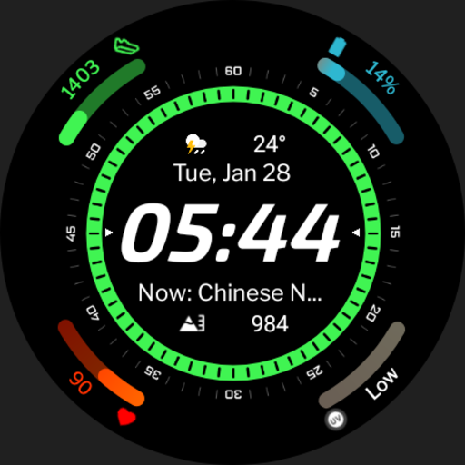 EXD136: Digital Watch Face screenshot 29