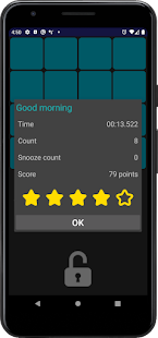 Puzzle Alarm Clock / alarm to stop in the game 1.79 APK screenshots 5