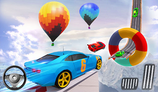 Mega Ramp Car Stunt Race Game apkpoly screenshots 11