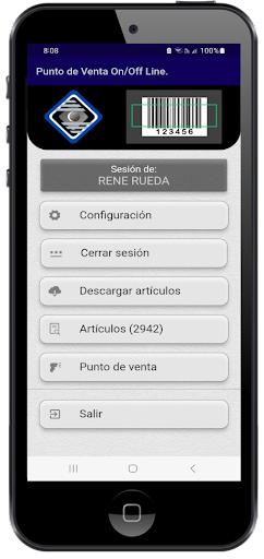 Android application Punto de Venta Android screenshort
