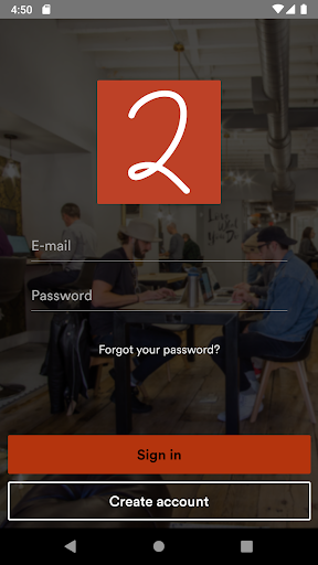 Android application Work2gether screenshort