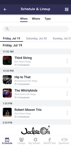 Jazz & Rib Fest Screen 2