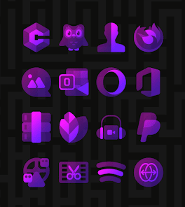 Imágen 10 Murasaki Purple - Icon Pack android