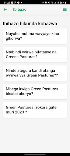 Green pastures App screenshot 4