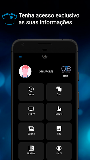 Android application OTB Sports screenshort