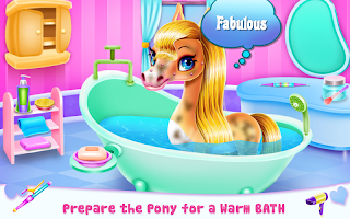Rainbow Pony Beauty Salon - Screenshot 1