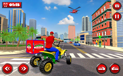 ATV Delivery Pizza Boy 2021 screenshot 2