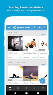 Workout Trainer: home fitness Screenshot
