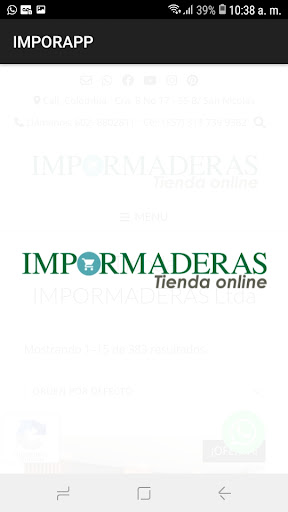 IMPORAPP Screen 2