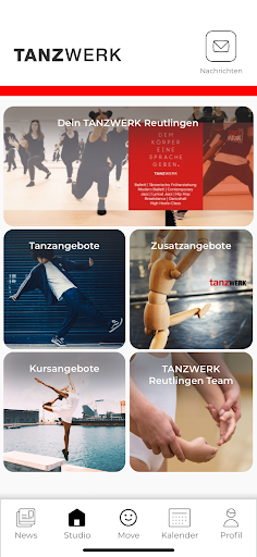 TANZWERK Reutlingen Screen 2