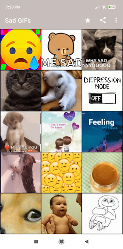 Sad GIFs - For Messages Screen 3