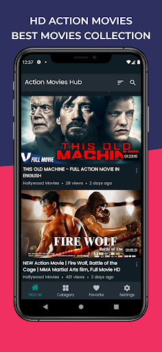 Android application ALL IN ONE MOVIES screenshort