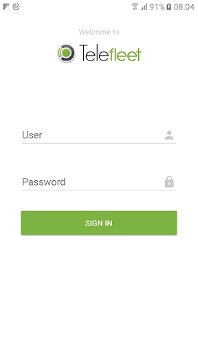 Android application Telefleet Mobile screenshort