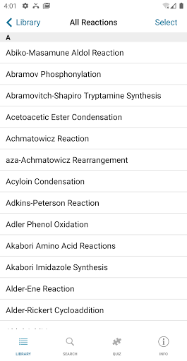 Screenshot of ReactionFlash