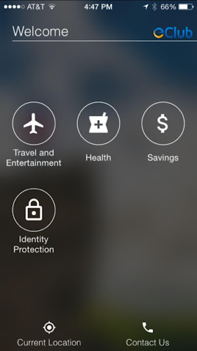 Android application Econ-O-Check eClubOnline screenshort