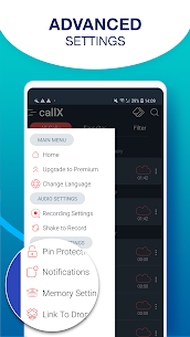 I-Call Recorder - callX MOD APK (I-Premium Ivuliwe) 5