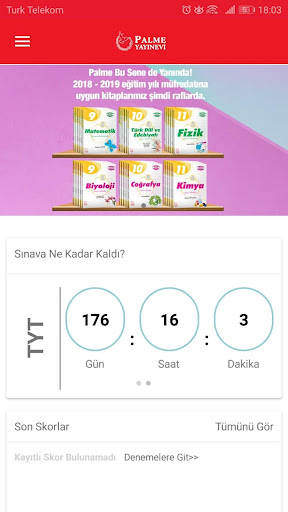 Android application Palme Mobil screenshort