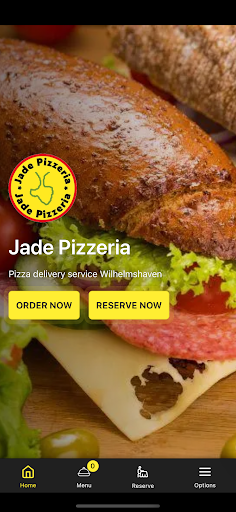 Android application Jade Pizzeria screenshort