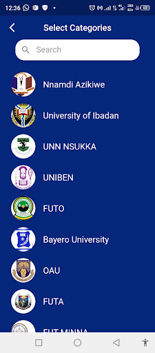 Post-UTME Game Screenshot