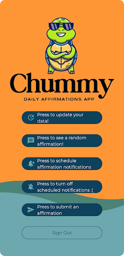 Chummy : The Sweet Talk App Screen 2