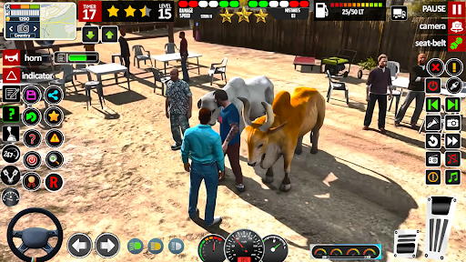 Wild Animal Truck Driver Game 1