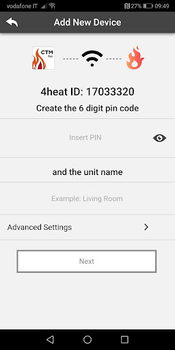 CTM App Screen 3