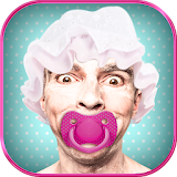 Baby Stickers Funny Photo App icon