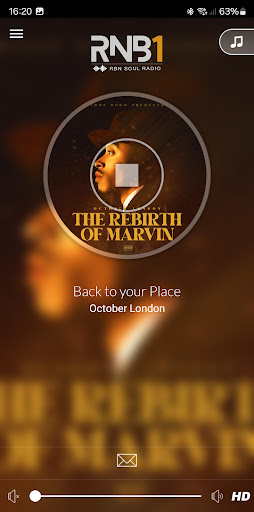Android application RNB1 RADIO screenshort
