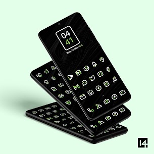 Aline Green Icon Pack APK (وصله شده/کامل) 1