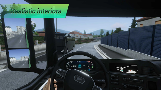 American Truck Simulator Game