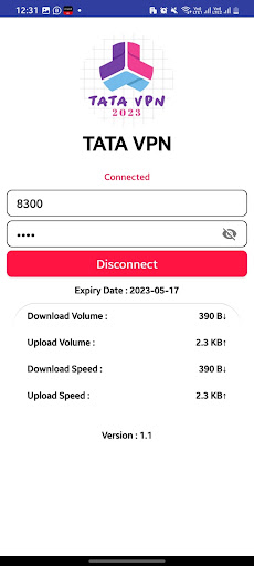 Tata VPN Screen 3